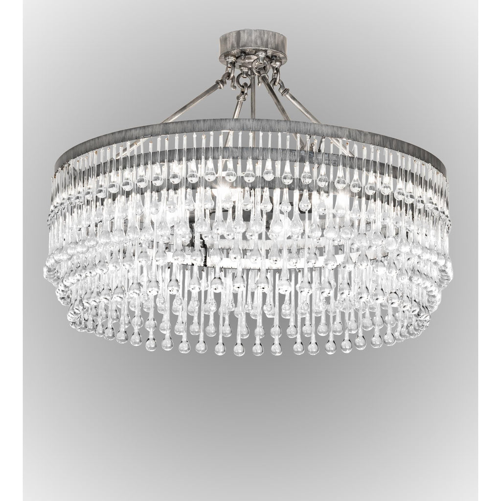Corsica 35 Inch 2 Light Chandelier