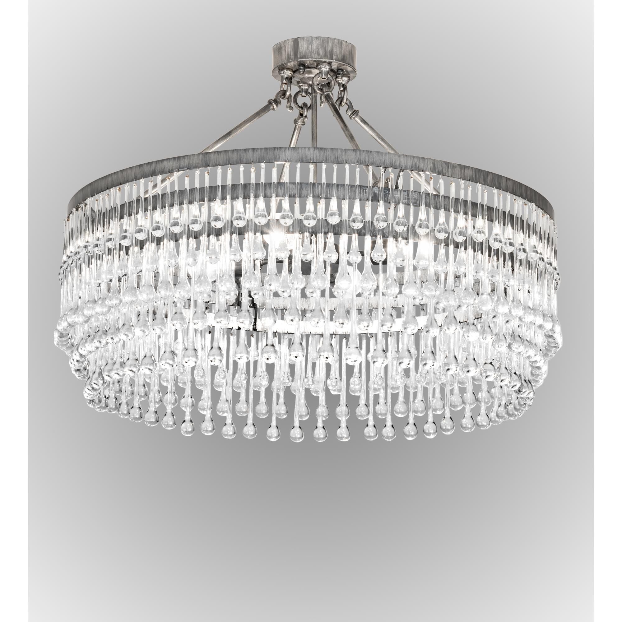 Corsica 35 Inch 2 Light Chandelier