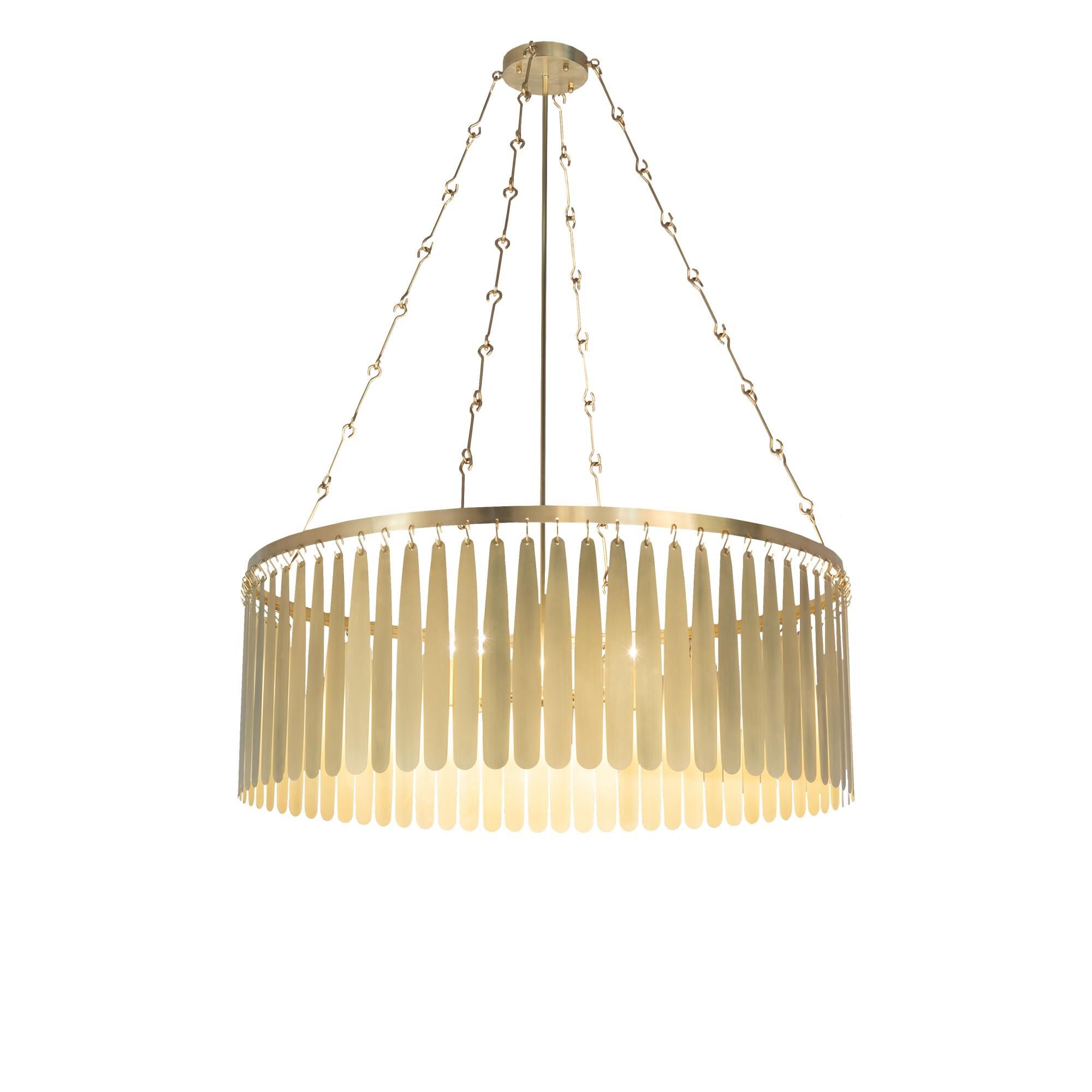 Gibson 48 Inch 8 Light Chandelier
