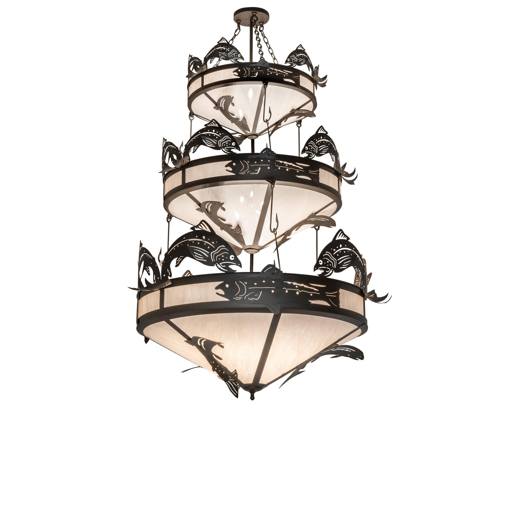 Catch Of The Day 58 Inch 6 Light Chandelier