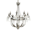 Antonia 40 Inch 2 Light Chandelier