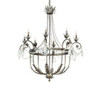 Antonia 40 Inch 2 Light Chandelier