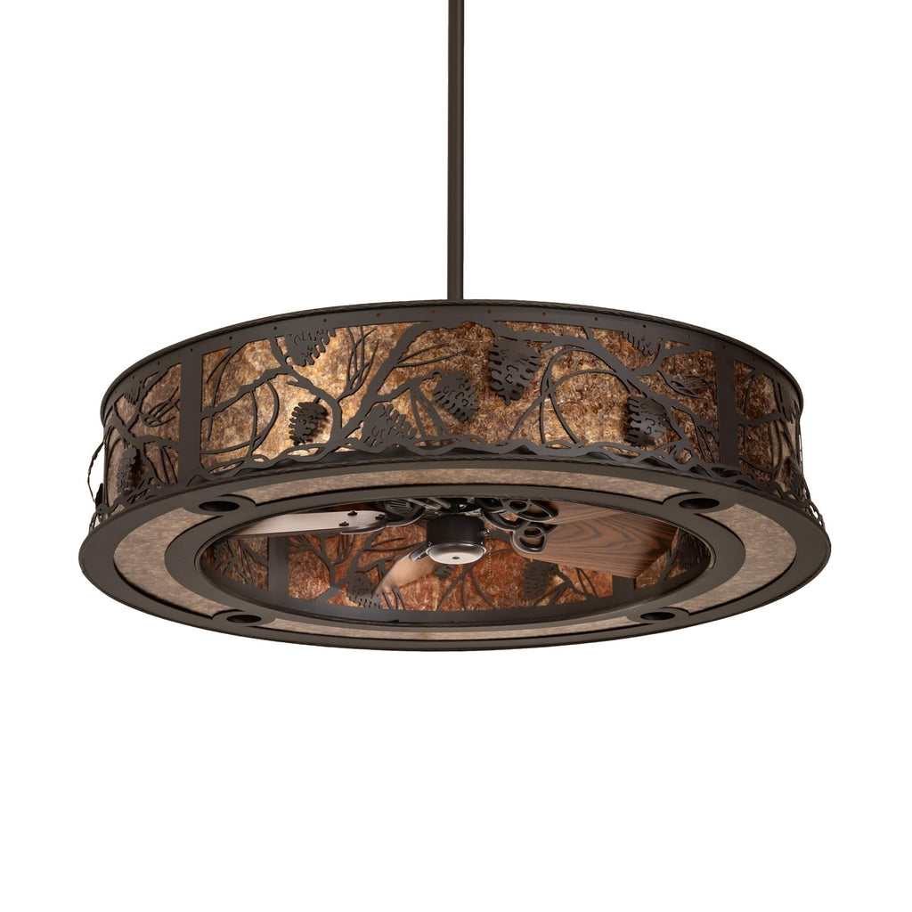 Whispering Pines 44 Inch 8 Light LED Chandelier