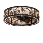 Whispering Pines 37 Inch 12 Light LED Chandelier
