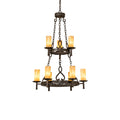 Newcastle 31 Inch 4 Light Chandelier