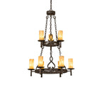 Newcastle 31 Inch 4 Light Chandelier