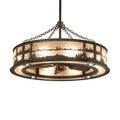 Quiet Pond 44 Inch 4 Light Chandelier
