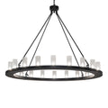 Loxley 60 Inch 10 Light Chandelier