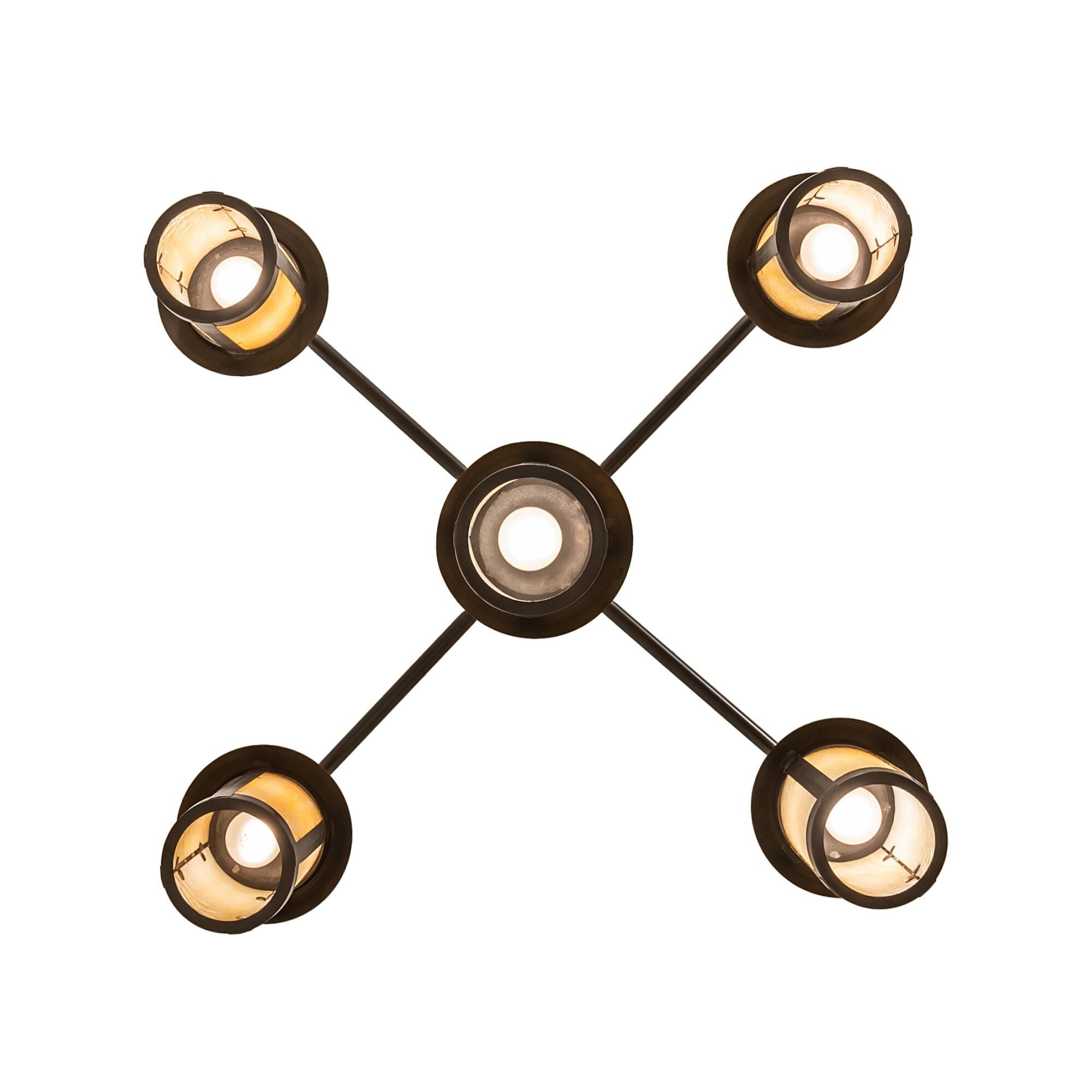 Fulton 42 Inch 5 Light Chandelier