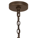 Barrel Stave 60 Inch 12 Light Chandelier