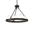 Loxley 30 Inch 2 Light Chandelier