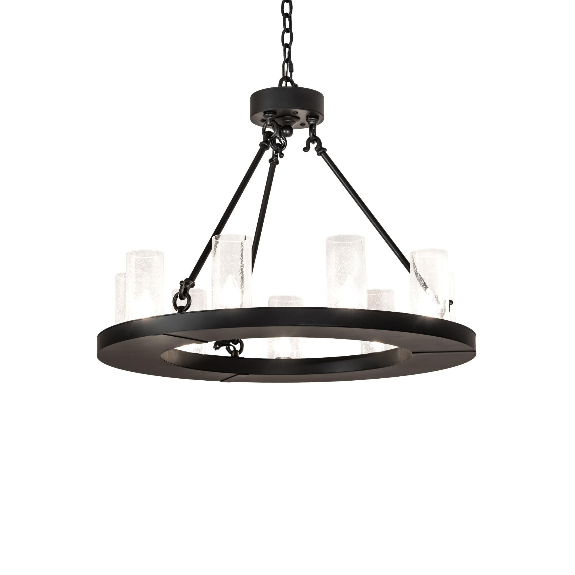 Loxley 30 Inch 2 Light Chandelier