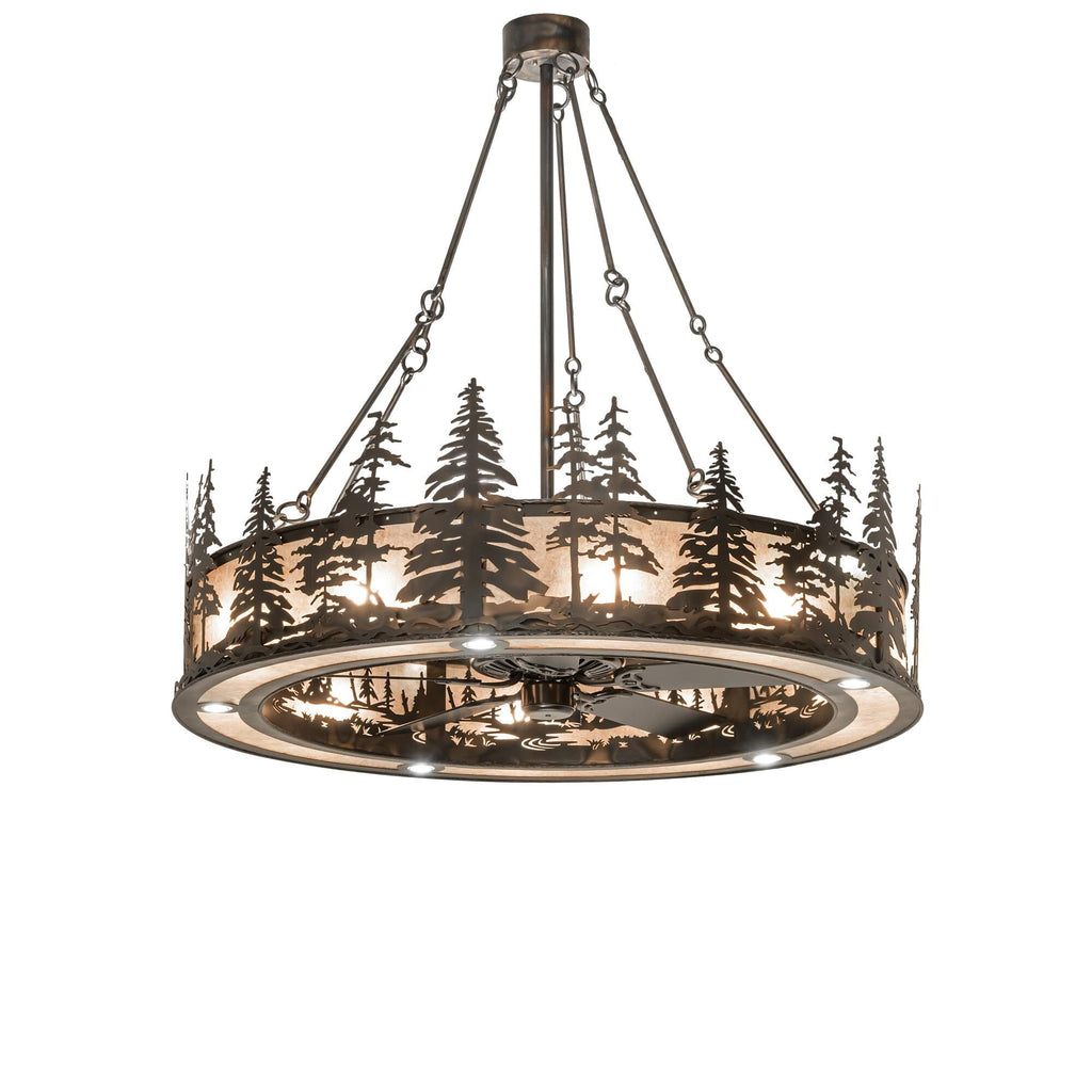 Tall Pines 56 Inch 16 Light Chandelier