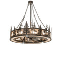 Tall Pines 56 Inch 16 Light Chandelier