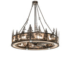 Tall Pines 56 Inch 16 Light Chandelier