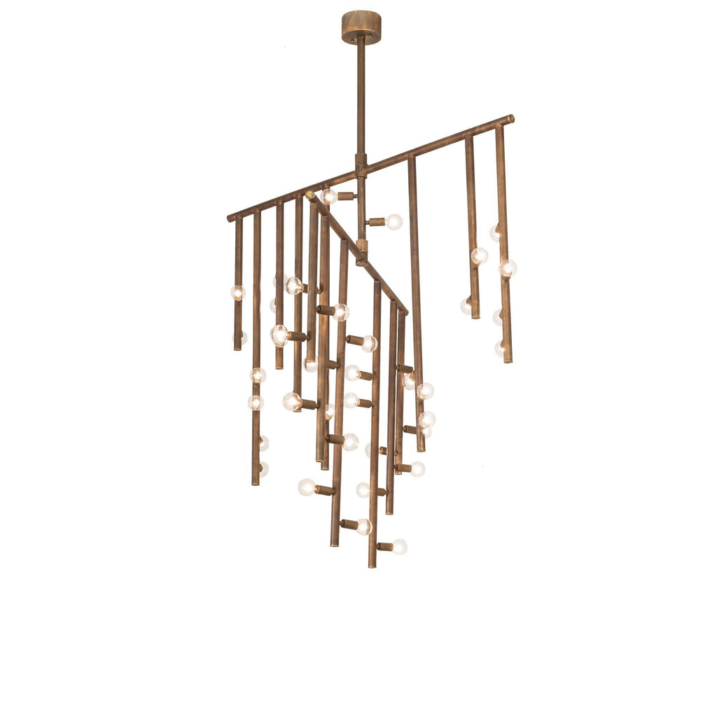 48 Inch 40 Light LED Chandelier