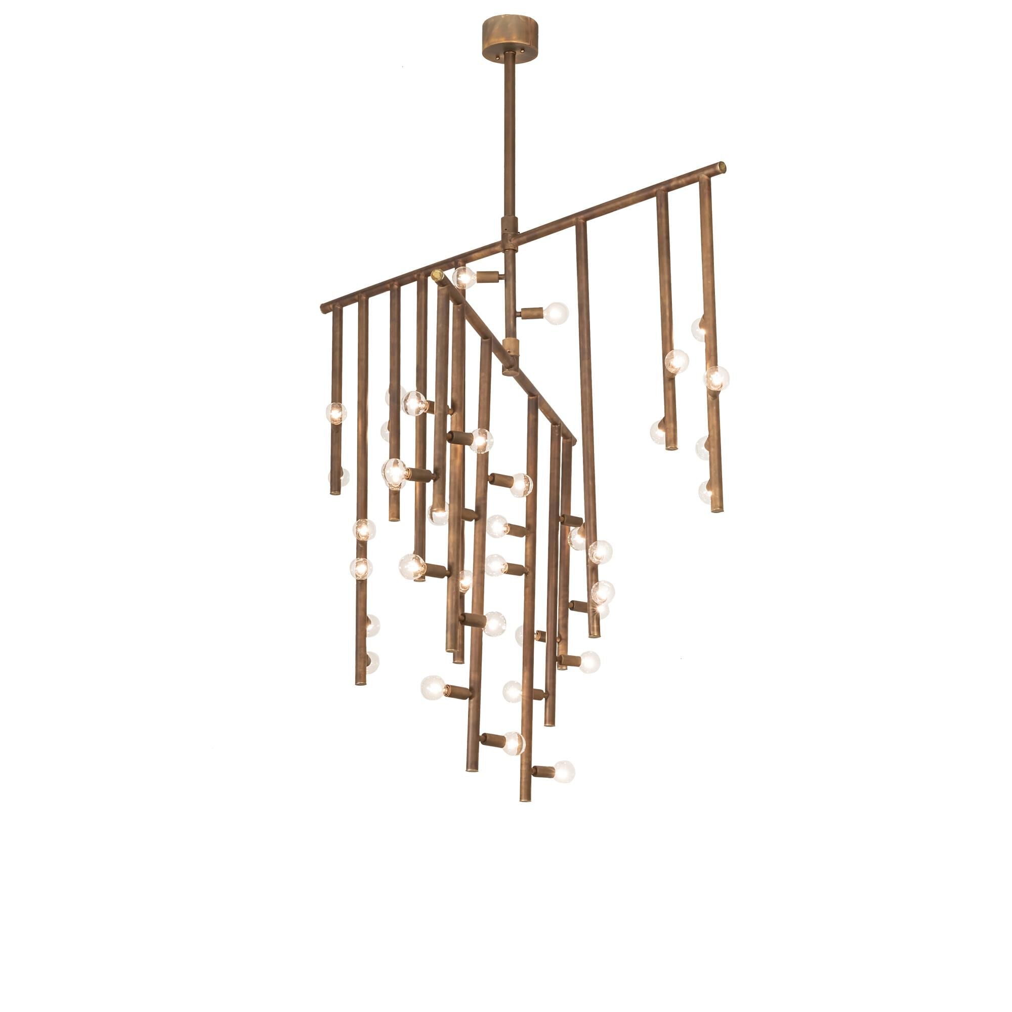 48 Inch 40 Light LED Chandelier