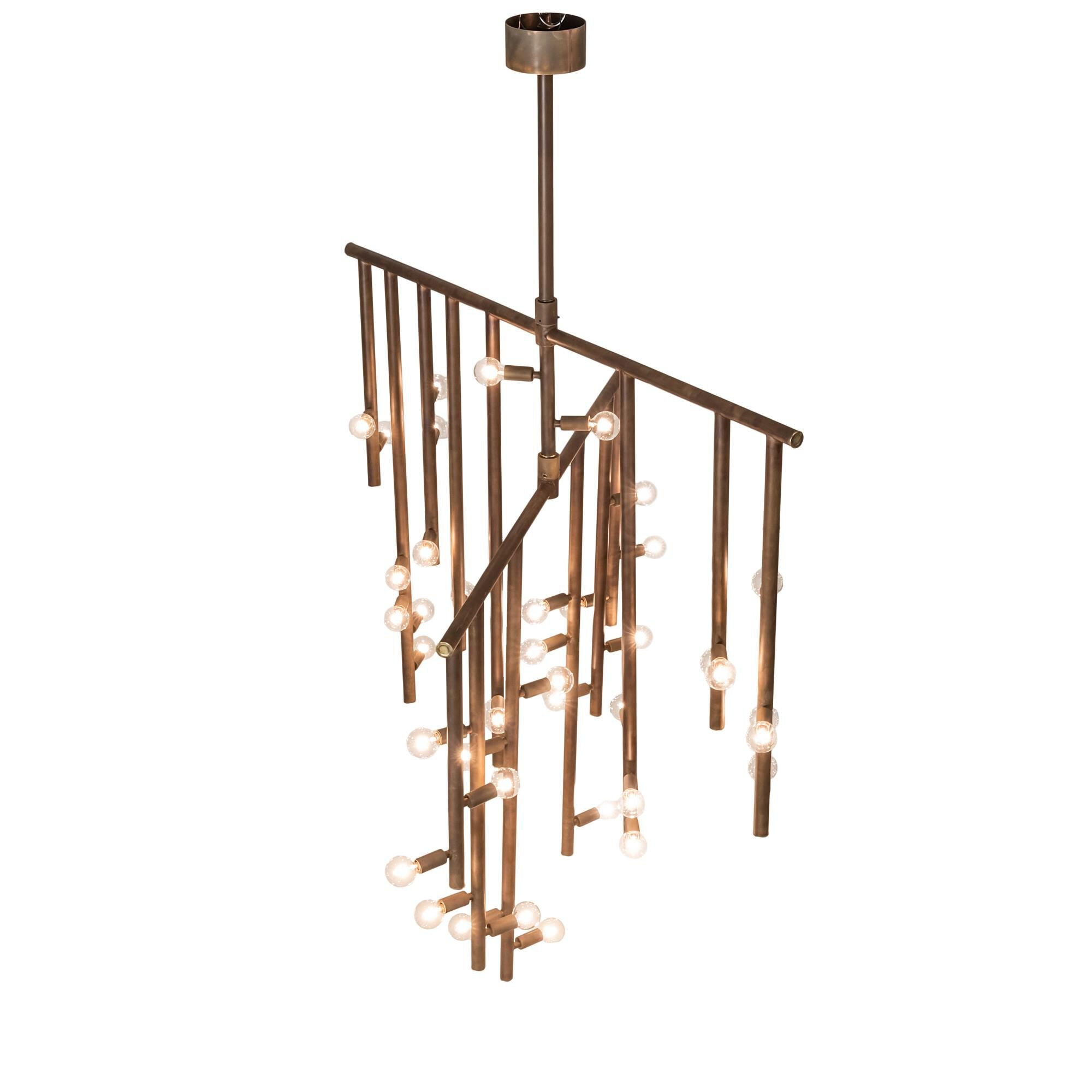 48 Inch 40 Light LED Chandelier