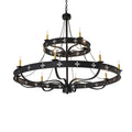 Byzantine 60 Inch 4 Light Chandelier