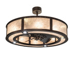 Smythe Craftsman 45 Inch 8 Light Chandelier