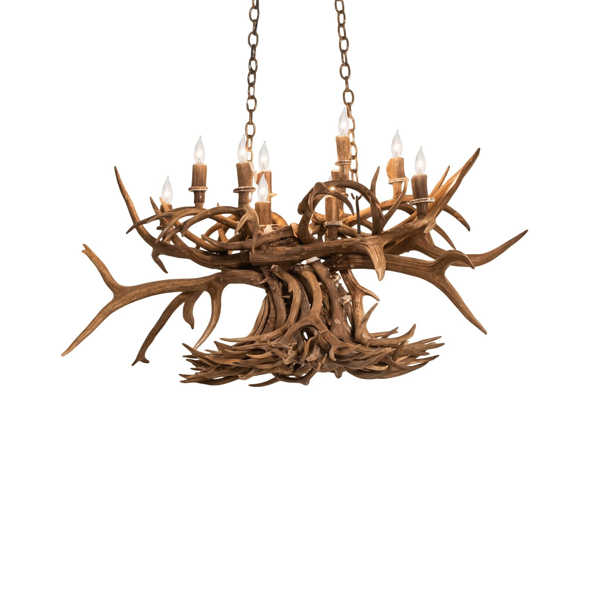 Antlers 50 Inch 3 Light Chandelier