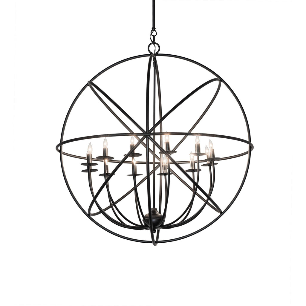 Atom Enerjisi 36 Inch 12 Light Chandelier