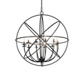 Atom Enerjisi 36 Inch 12 Light Chandelier