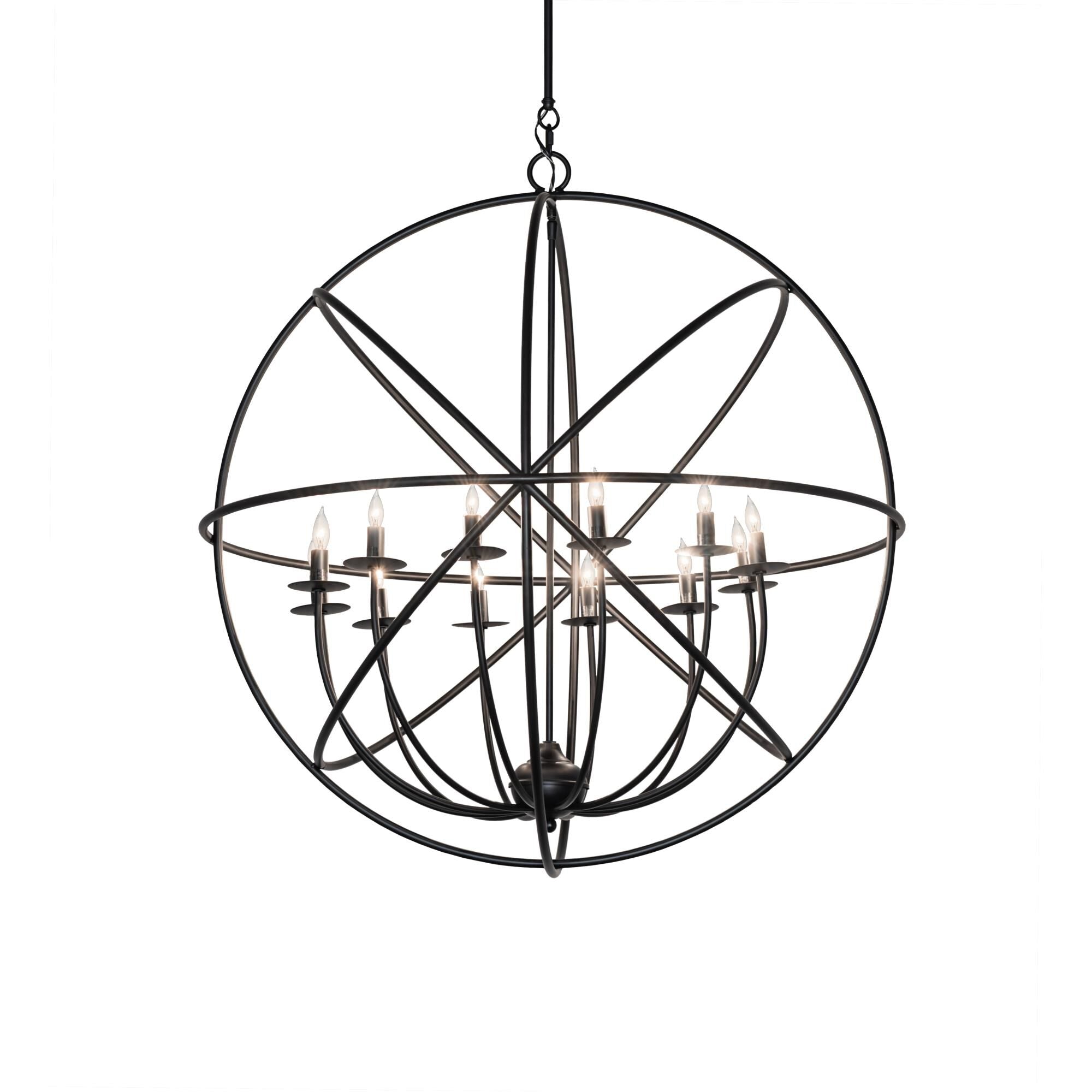 Atom Enerjisi 36 Inch 12 Light Chandelier