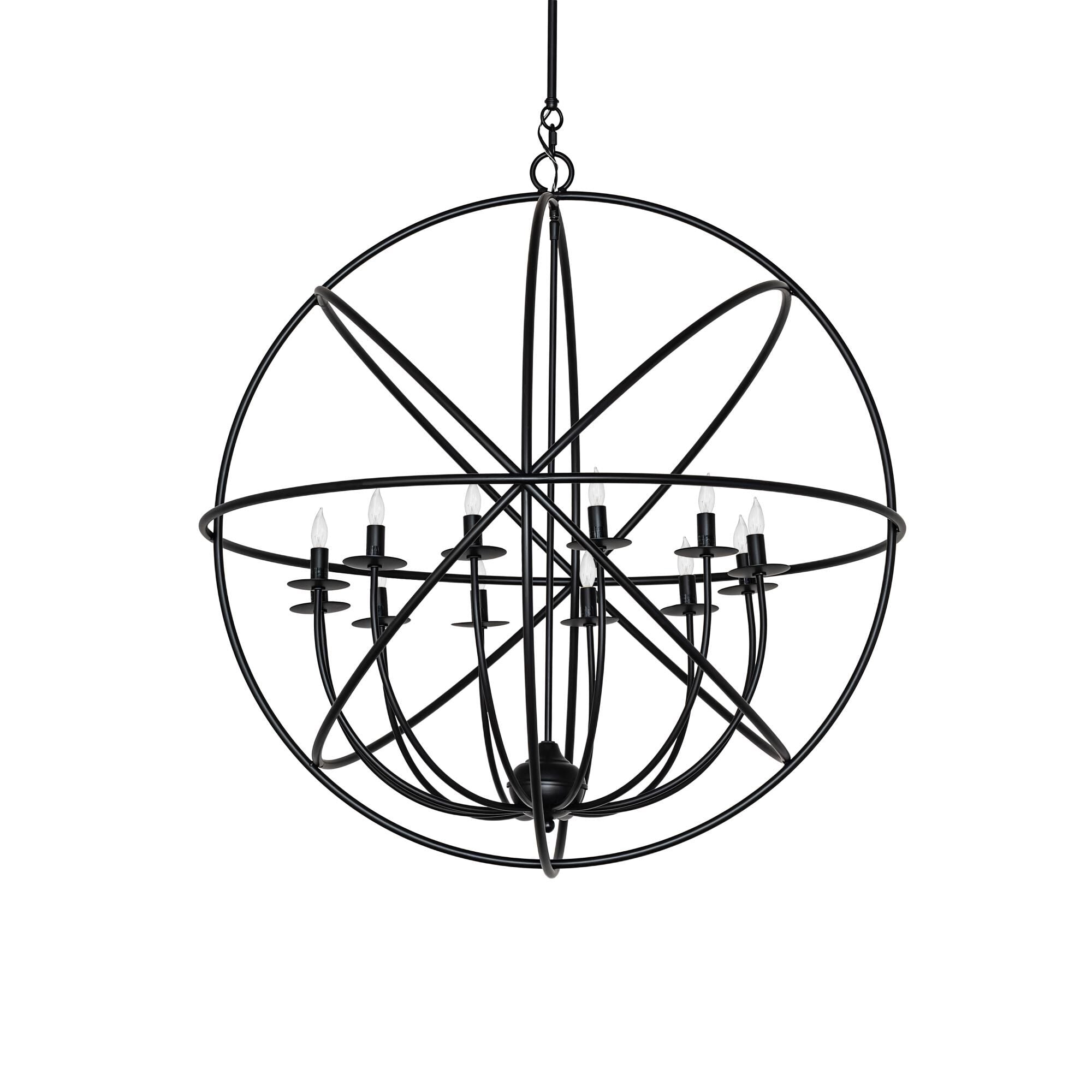 Atom Enerjisi 36 Inch 12 Light Chandelier