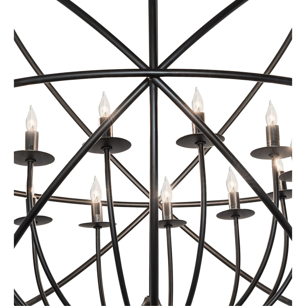 Atom Enerjisi 36 Inch 12 Light Chandelier