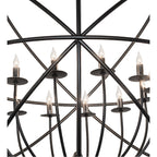 Atom Enerjisi 36 Inch 12 Light Chandelier