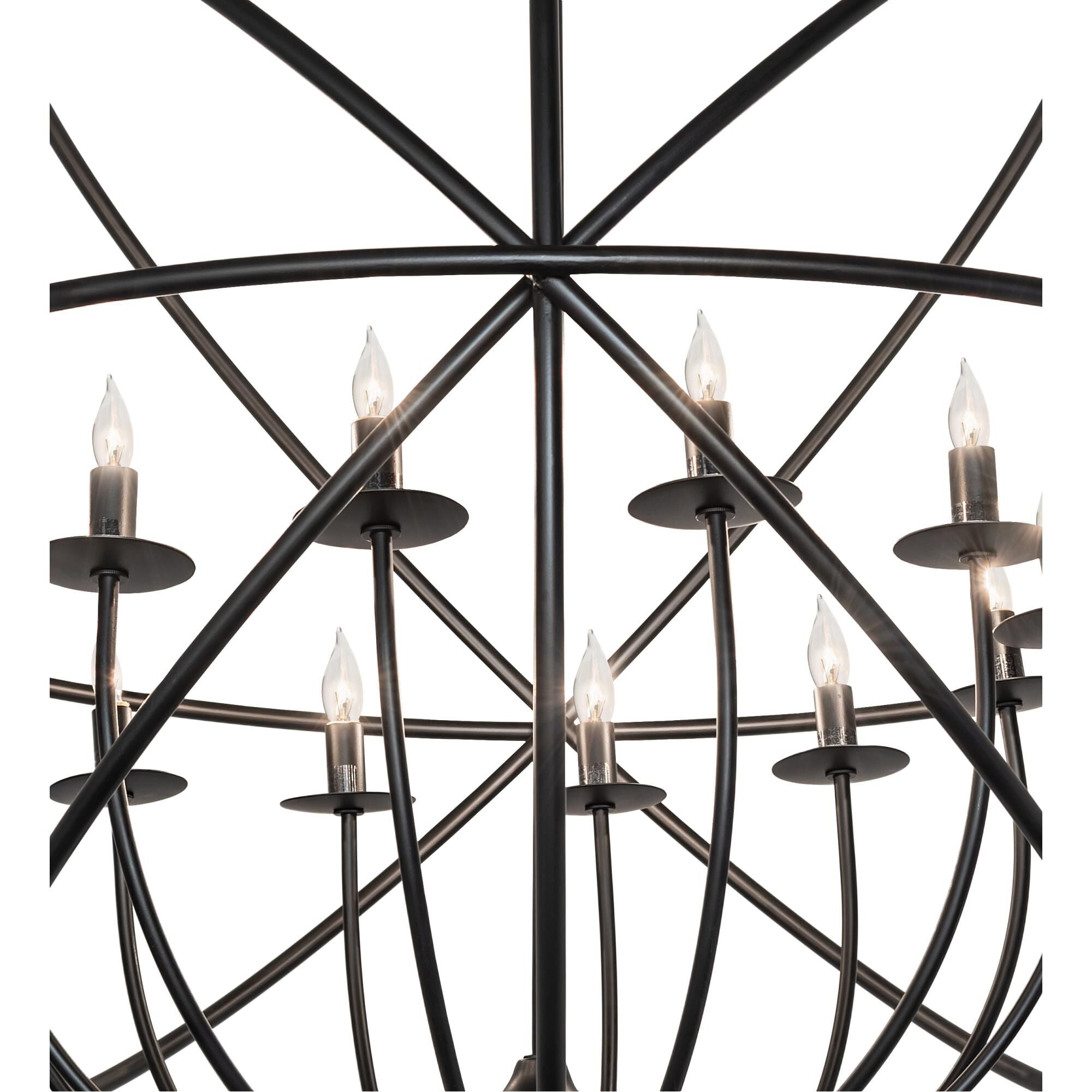 Atom Enerjisi 36 Inch 12 Light Chandelier