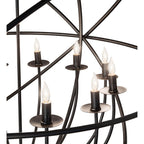 Atom Enerjisi 36 Inch 12 Light Chandelier