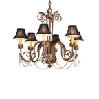 Lindsay 30 Inch 4 Light Chandelier