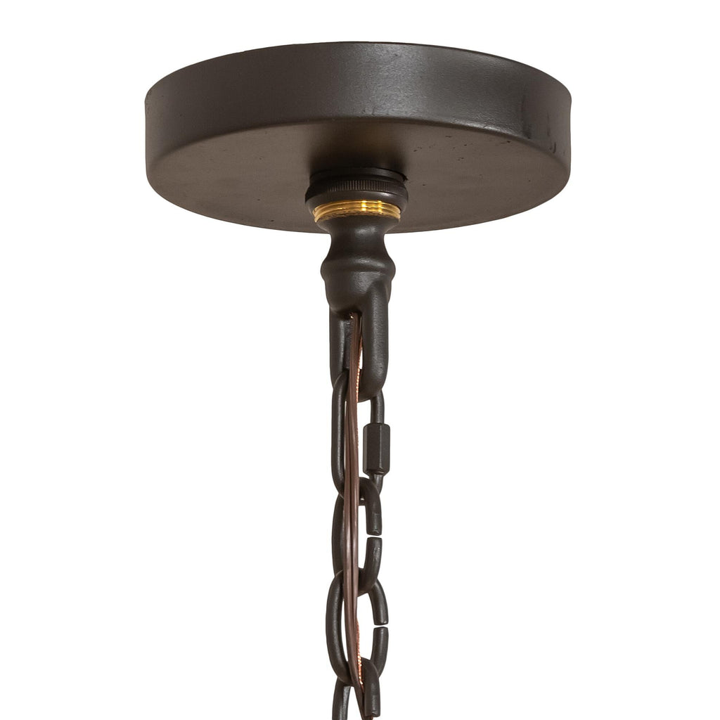 Barrel Stave 48 Inch 12 Light Chandelier