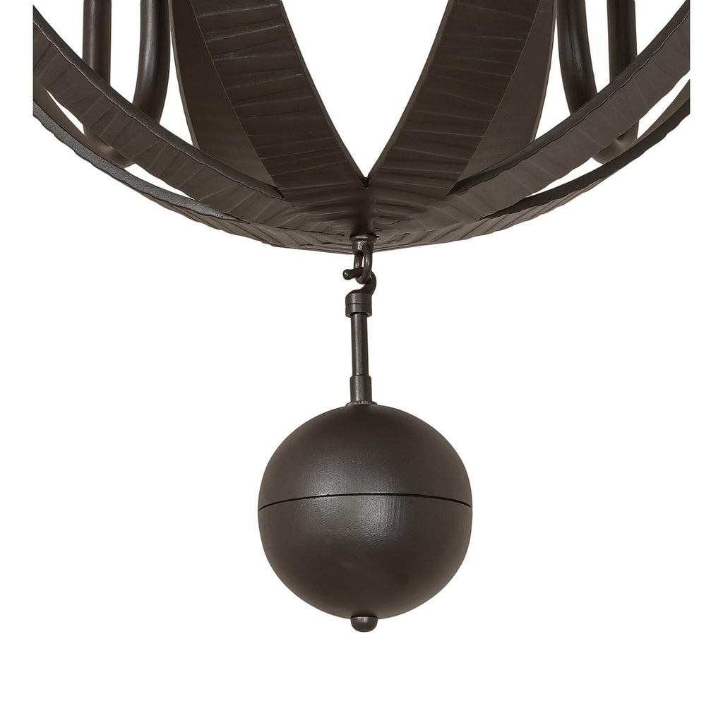Barrel Stave 48 Inch 12 Light Chandelier