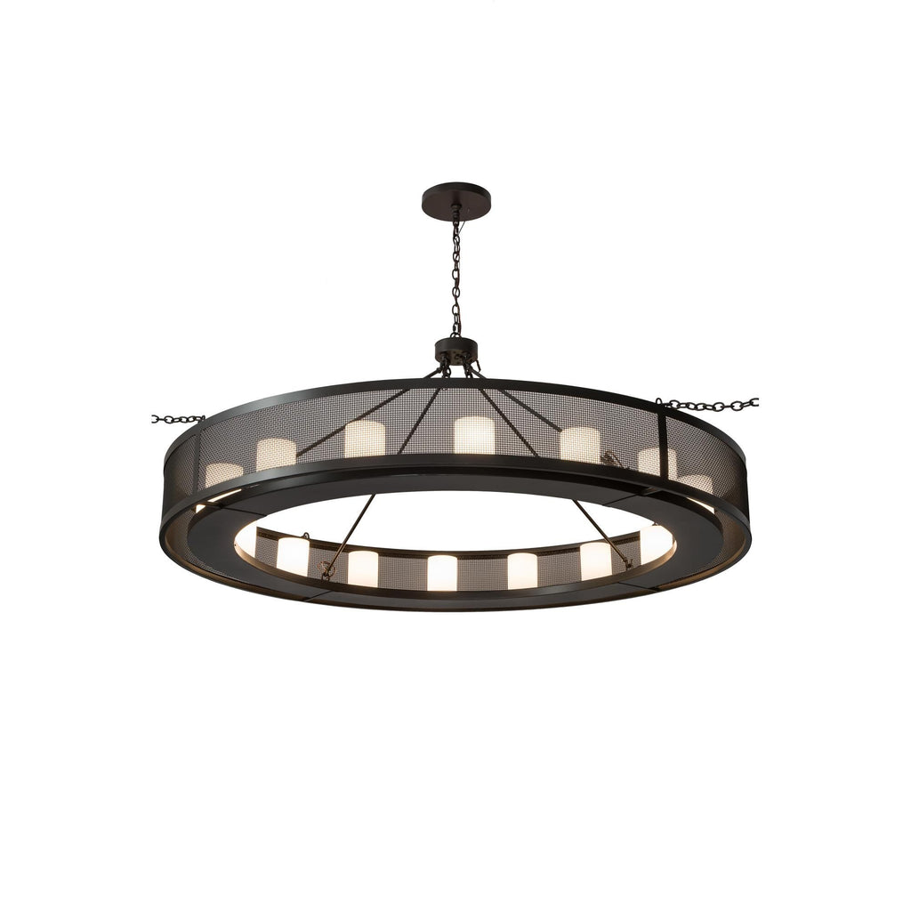 Loxley 78 Inch 3 Light Chandelier