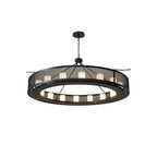 Loxley 78 Inch 3 Light Chandelier
