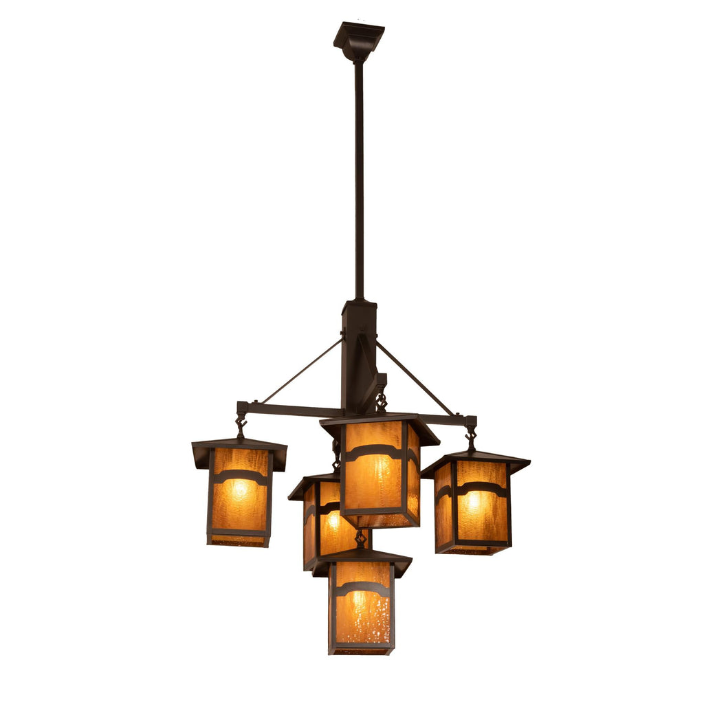 Seneca 45 Inch 5 Light Chandelier