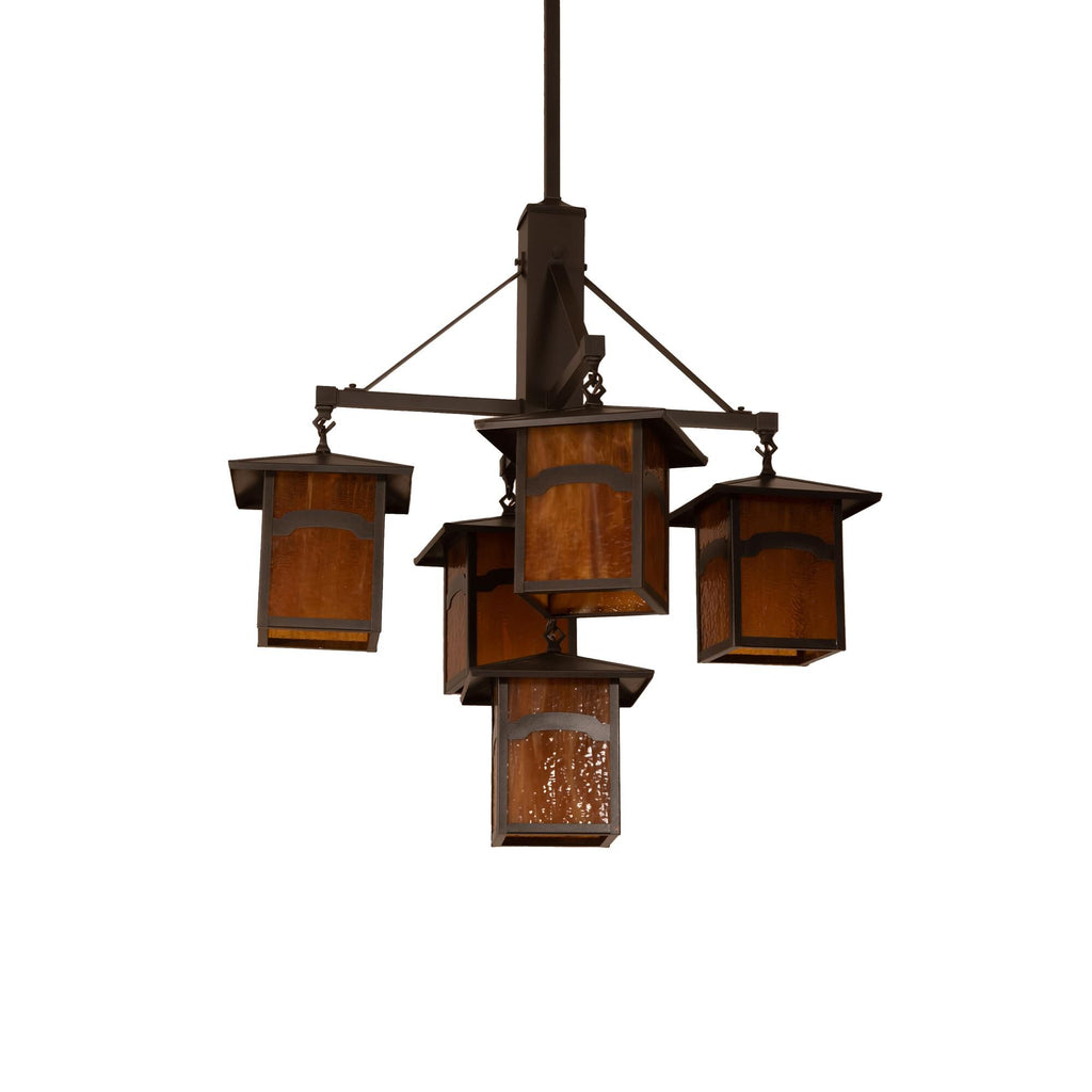 Seneca 45 Inch 5 Light Chandelier