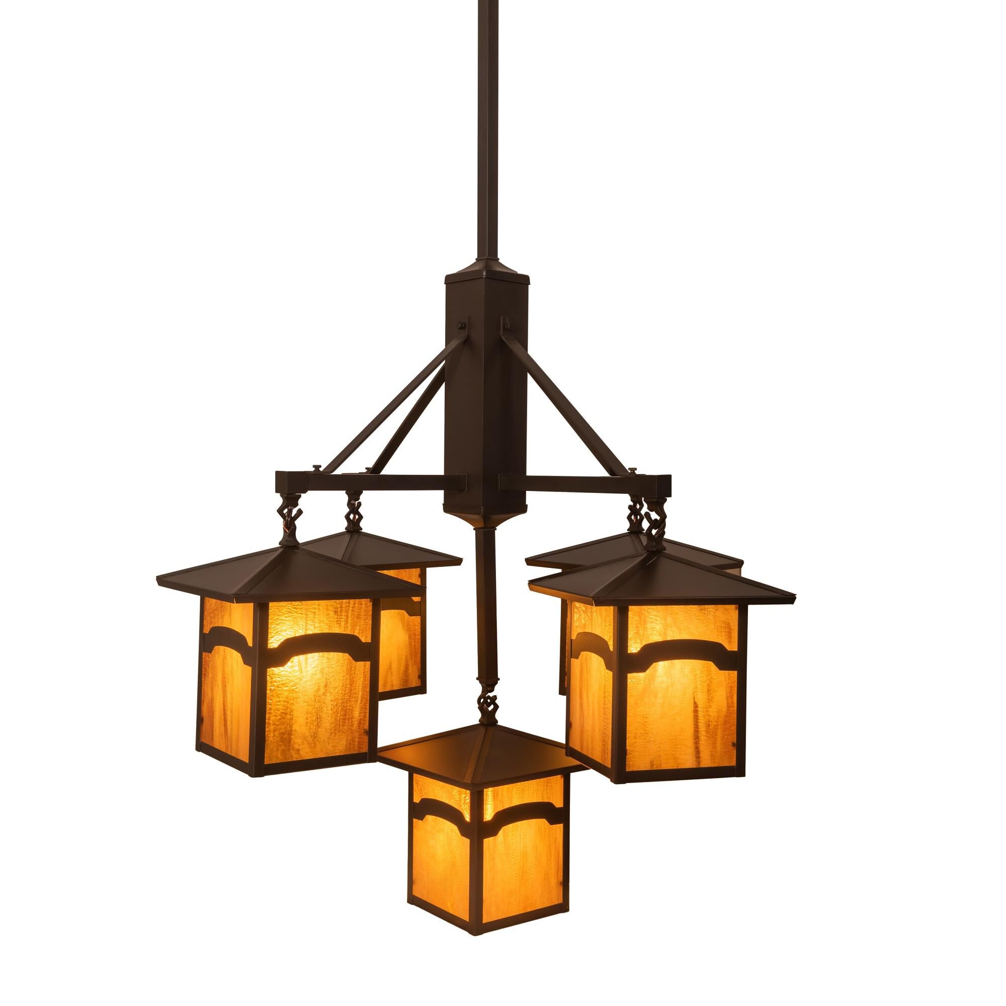 Seneca 45 Inch 5 Light Chandelier