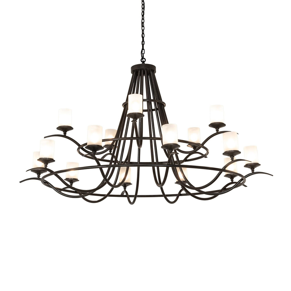 Octavia 78 Inch 15 Light LED Chandelier