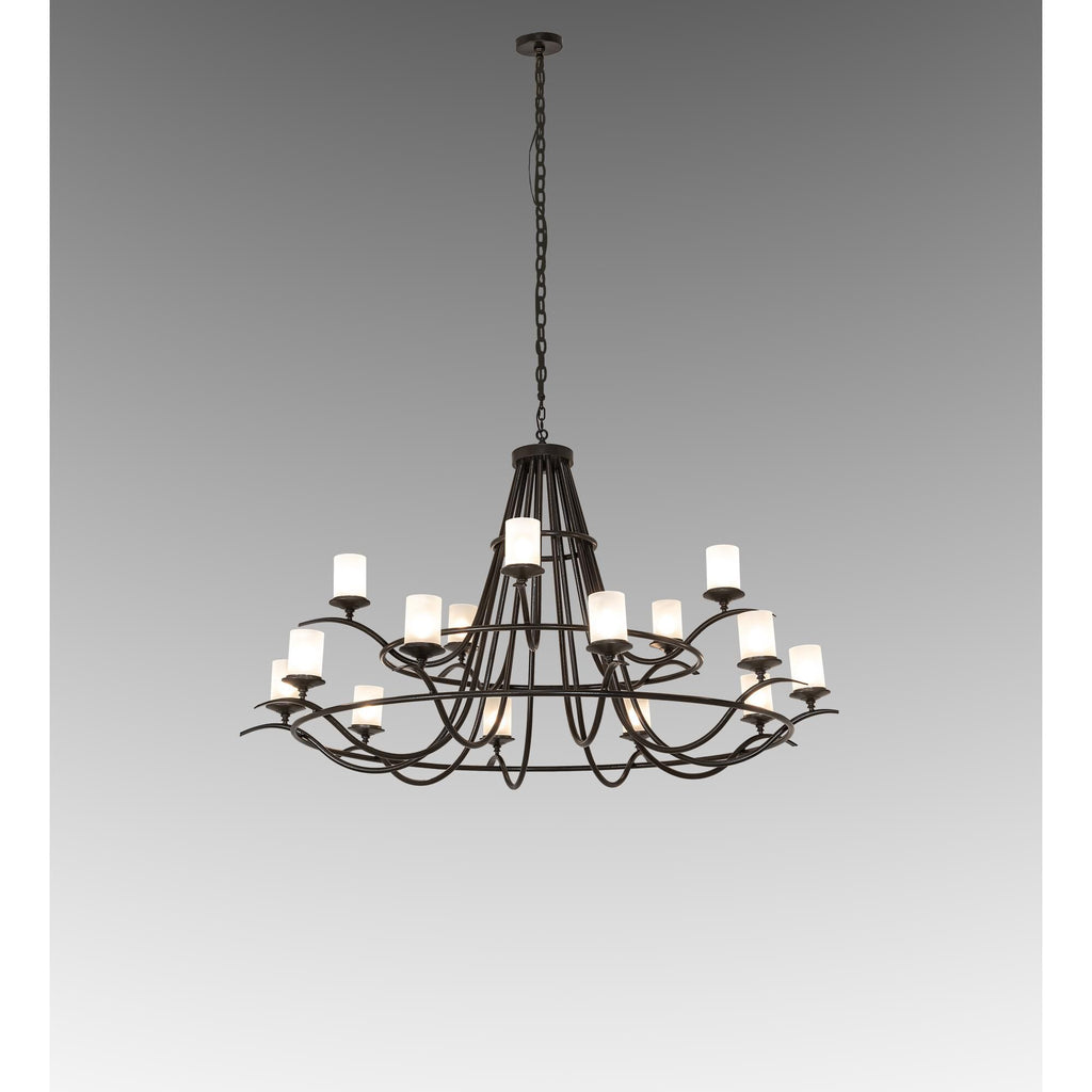 Octavia 78 Inch 15 Light LED Chandelier