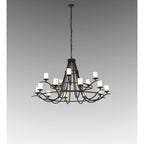 Octavia 78 Inch 15 Light LED Chandelier