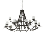 Octavia 78 Inch 15 Light LED Chandelier