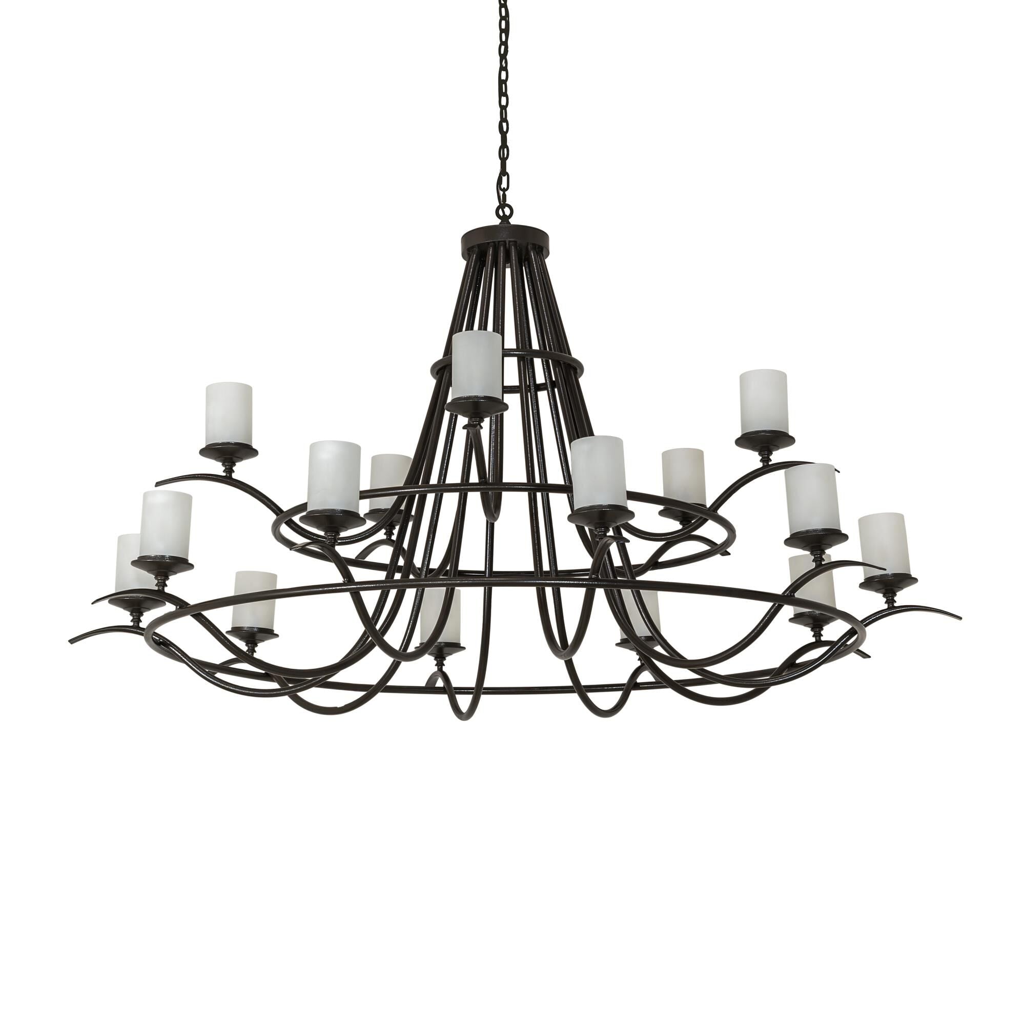 Octavia 78 Inch 15 Light LED Chandelier