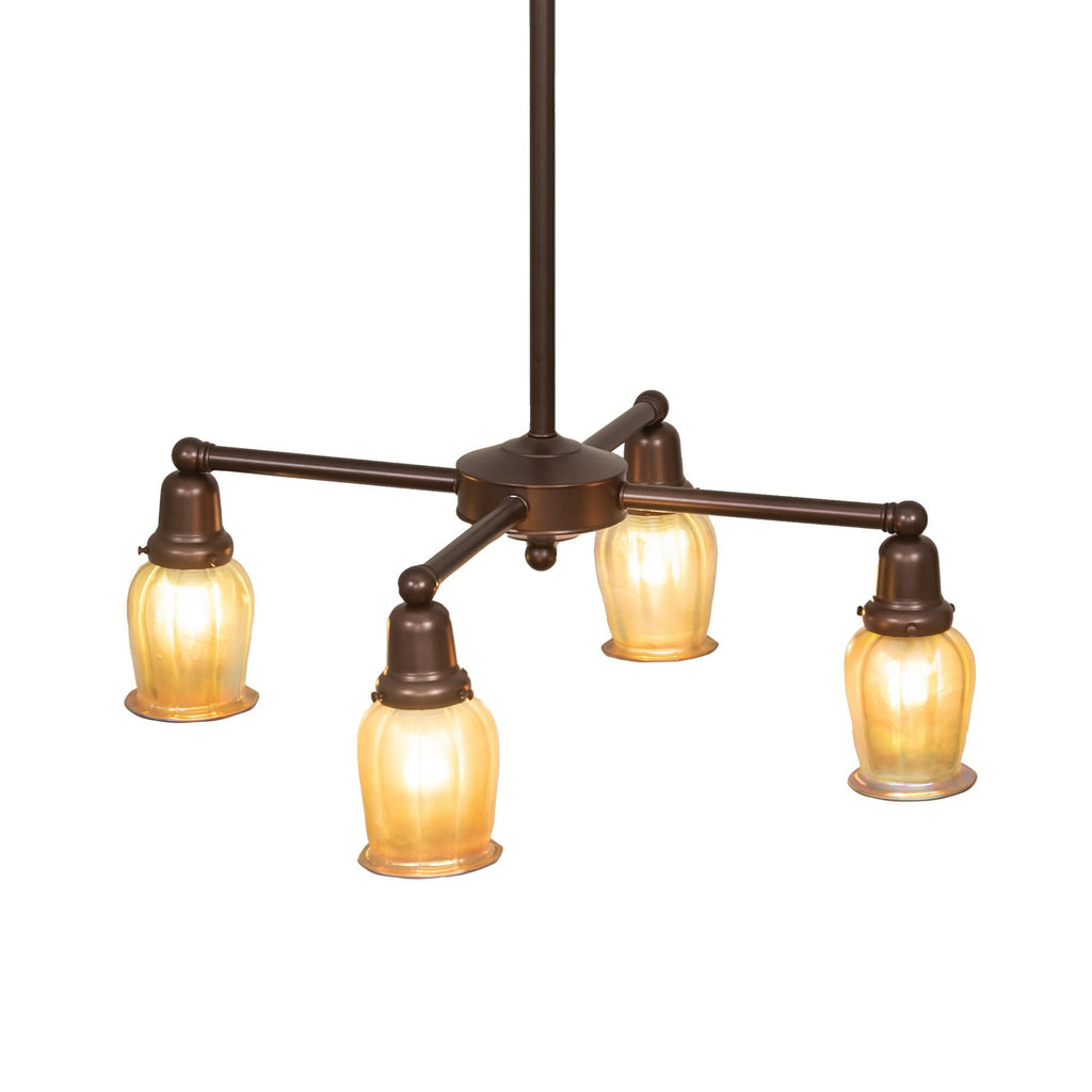 26 Inch 4 Light Chandelier