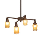 26 Inch 4 Light Chandelier
