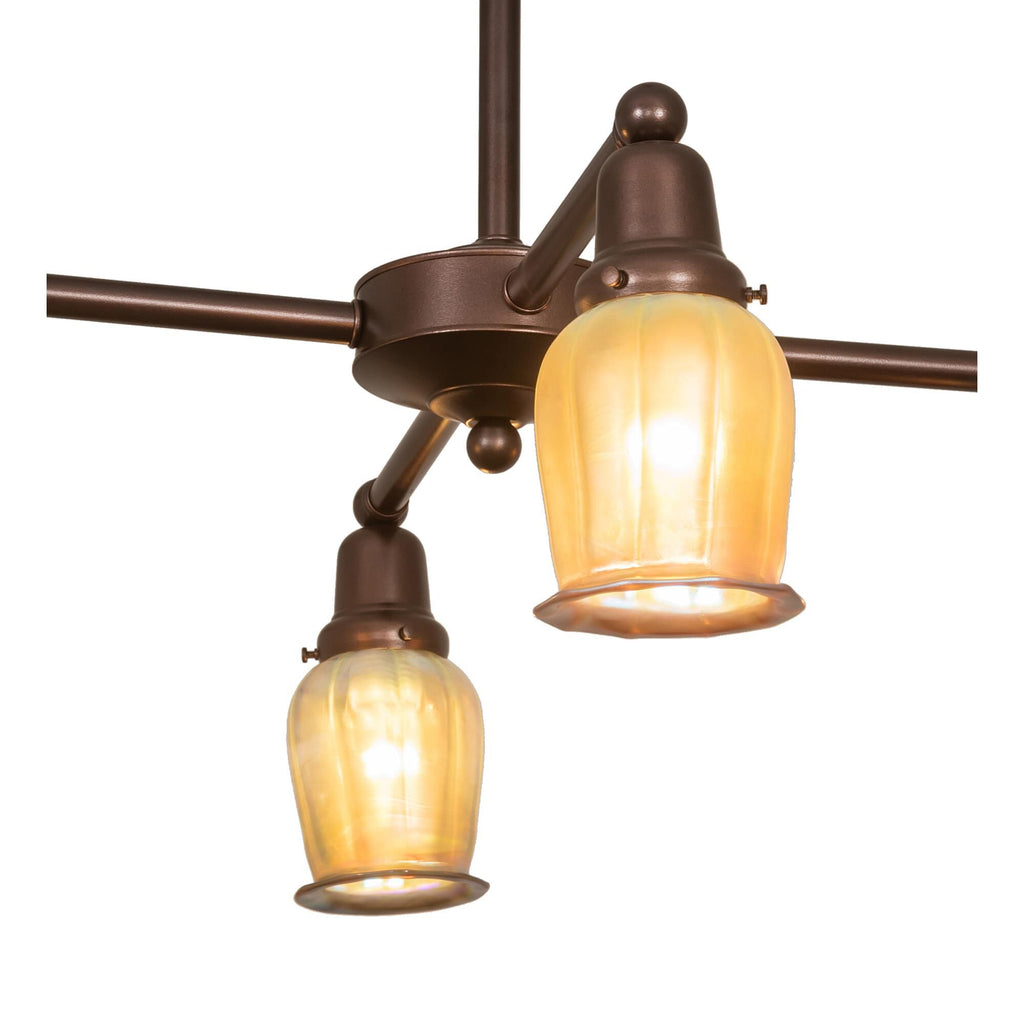 26 Inch 4 Light Chandelier