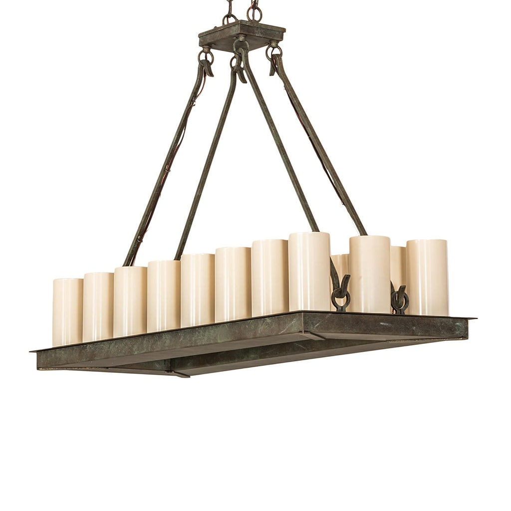 Loxley 39 Inch 18 Light LED Mini Chandelier
